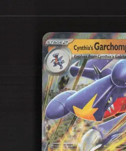Cynthia's Garchomp ex 104/182 Destined Rivals Ultra Rare Holo Pokemon Card NM - Image 3