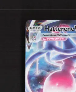 Hatterene VMAX GG47/GG70 Crown Zenith Full Art Ultra Rare Holo Pokemon Card NM - Image 3