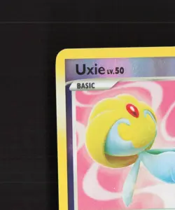Uxie 18/123 Mysterious Treasures Reverse Holo Rare Pokemon Card LP - Image 3