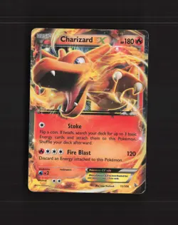 Charizard EX 11/106 Flashfire Ultra Rare Holo Pokemon Card MP - Image 1