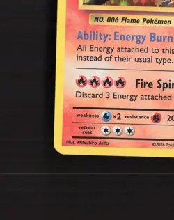 Charizard 11/108 Evolutions Holo Rare Pokemon Card MP - Image 5