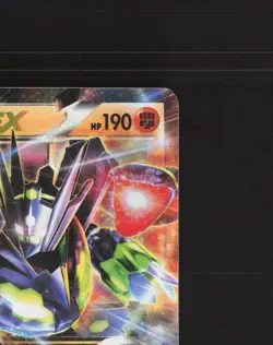 Zygarde EX 54/124 Fates Collide Ultra Rare Holo Pokemon Card LP - Image 4