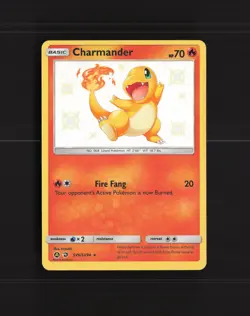 Charmander SV6/SV94 Hidden Fates Shiny Holo Rare Pokemon Card NM - Image 1