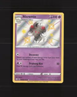 Alcremie SV058/SV122 Shining Fates Shiny Holo Rare Pokemon Card NM - Image 1
