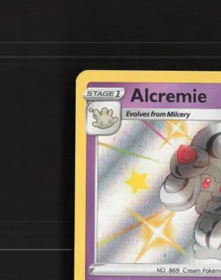 Alcremie SV058/SV122 Shining Fates Shiny Holo Rare Pokemon Card NM - Image 3