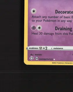 Alcremie SV058/SV122 Shining Fates Shiny Holo Rare Pokemon Card NM - Image 5