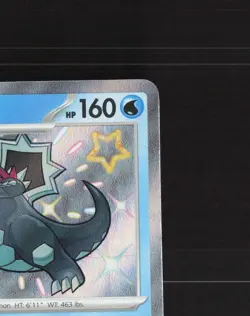 Baxcalibur 130/091 Paldean Fates Shiny Holo Rare Pokemon Card NM - Image 4
