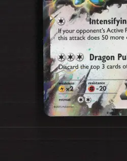 Rayquaza EX 75/108 Roaring Skies Ultra Rare Holo Pokemon Card MP - Image 5