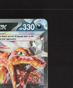 Charizard ex 054/091 Paldean Fates Ultra Rare Holo Pokemon Card NM - Image 4