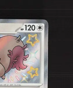 Greedent 206/091 Paldean Fates Shiny Holo Rare Pokemon Card NM - Image 4