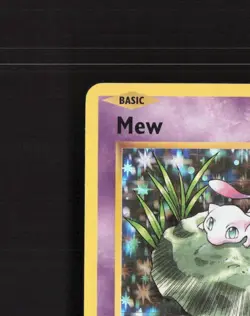 Mew 53/108 Evolutions Holo Rare Pokemon Card MP - Image 3