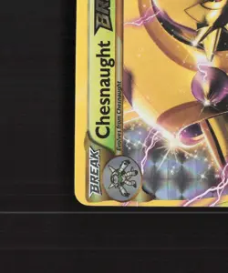 Chesnaught BREAK 12/162 Breakthrough Full Art Ultra Rare Holo Pokemon Card NM - Image 5