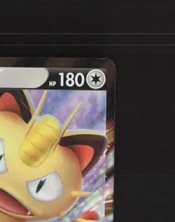 Meowth V SWSH004 Sword & Shield Black Star Promo Holo Pokemon Card NM - Image 4