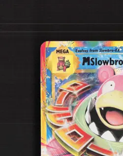 Mega M Slowbro EX 27/108 Evolutions Ultra Rare Holo Pokemon Card LP+ - Image 3