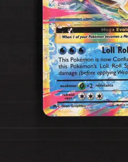 Mega M Slowbro EX 27/108 Evolutions Ultra Rare Holo Pokemon Card LP+ - Image 5