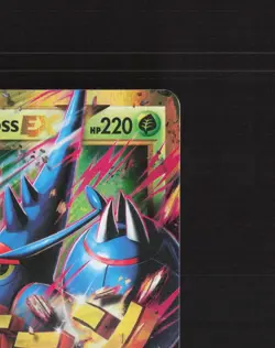 Mega M Heracross EX 112/111 Furious Fists Secret Rare Holo Pokemon Card MP - Image 4