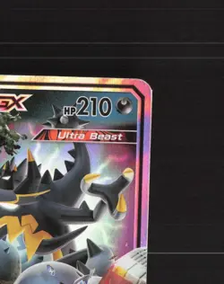 Guzzlord GX 63a/111 Crimson Invasion Ultra Rare Holo Pokemon Card DMG - Image 4