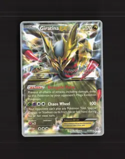 Giratina EX 57/98 2016 World Championship Ultra Rare Pokemon Card LP - Image 1