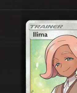 Ilima 146/149 Sun & Moon Full Art Ultra Rare Holo Pokemon Card DMG - Image 3