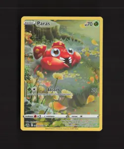 Paras GG32/GG70 Crown Zenith Full Art Ultra Rare Holo Pokemon Card NM - Image 1