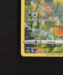 Paras GG32/GG70 Crown Zenith Full Art Ultra Rare Holo Pokemon Card NM - Image 5