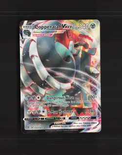 Copperajah VMAX 137/192 Rebel Clash Ultra Rare Holo Pokemon Card NM - Image 1