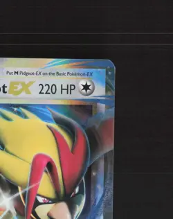 Mega M Pidgeot EX 65/108 Evolutions Ultra Rare Holo Pokemon Card NM - Image 4