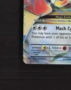 Mega M Pidgeot EX 65/108 Evolutions Ultra Rare Holo Pokemon Card NM - Image 5