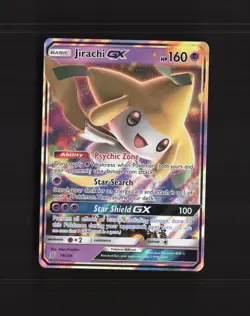 Jirachi GX 79/236 Unified Minds Ultra Rare Holo Pokemon Card NM - Image 1