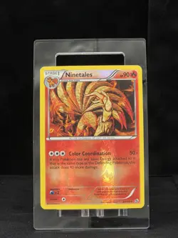 Ninetales 21/113 - BW Legendary Treasures - Rare Reverse Holo Pokemon Card - Image 1