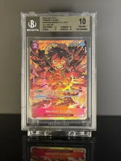 One Piece Tcg Graded Card (5x) Lot BGS,PSA - Image 2
