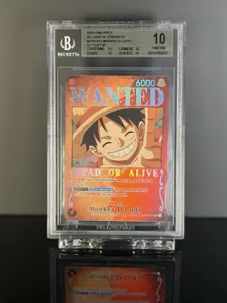 One Piece Tcg Graded Card (5x) Lot BGS,PSA - Image 4