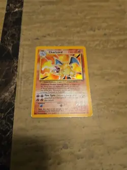 Charizard 4/102 Base Set Holo Rare WOTC Pokemon Card TCG English 2 - Image 1