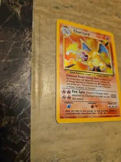 Charizard 4/102 Base Set Holo Rare WOTC Pokemon Card TCG English 2 - Image 2
