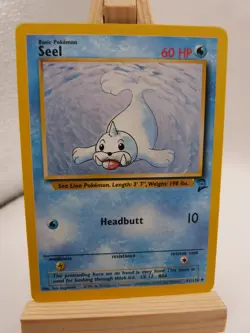 Pokemon Uncommon Card : Seel 61/130 (Base Set 2) - Image 1