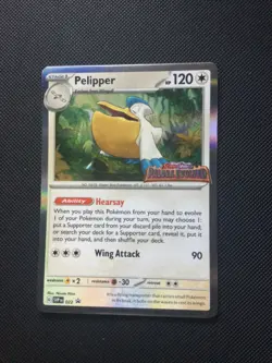 Pelipper 022 - Pokemon Scarlet & Violet Black Star Promo Card - NM - Image 1