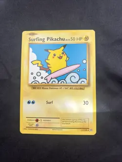Pokemon TCG Surfing Pikachu Card 111/108 Evolutions English Edition - Image 1