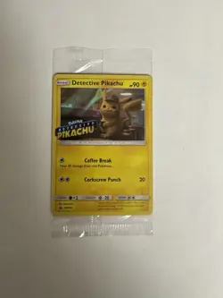 Pokemon TCG Detective Pikachu SM190 Promo Card Sealed NEW - Image 1