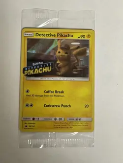 Pokemon TCG Detective Pikachu SM190 Promo Card Sealed NEW - Image 2