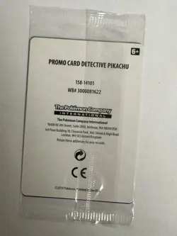Pokemon TCG Detective Pikachu SM190 Promo Card Sealed NEW - Image 3