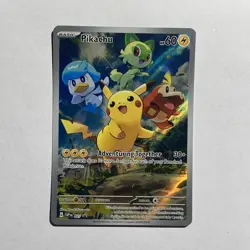 Pikachu SVP 027 Paldea Evolved Black Star Promo Card mint - Image 1