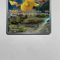 Pikachu SVP 027 Paldea Evolved Black Star Promo Card mint - Image 3