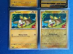 Boltund V+Boltund+Yamper (x2/1 RevHolo) 4-card Pokemon lot - ships PWE - Image 4
