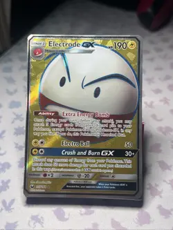 Pokemon Card - Electrode GX Celestial Storm 155/168 Rare Ultra 2018 - Image 1