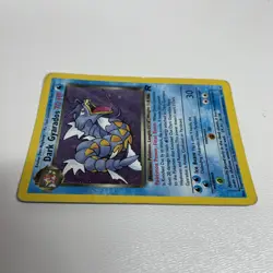 Dark Gyarados 8/82 Team Rocket Holo Rare Pokemon Card WOTC Pokemon - Heavy Play - Image 3