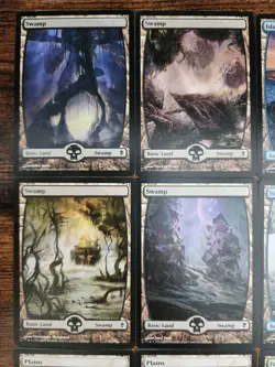 MTG ⭐ORIGINAL 2009 Zendikar ⭐Full Art Basic Land Set VLP 20 ⭐1 of each art Magic - Image 2