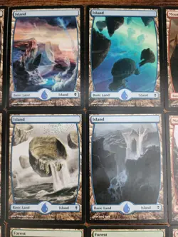 MTG ⭐ORIGINAL 2009 Zendikar ⭐Full Art Basic Land Set VLP 20 ⭐1 of each art Magic - Image 3