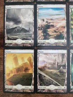 MTG ⭐ORIGINAL 2009 Zendikar ⭐Full Art Basic Land Set VLP 20 ⭐1 of each art Magic - Image 4
