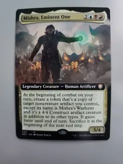 MTG Mishra, Eminent One The Brothers' War Commander 048 Borderless Mythic - Image 1
