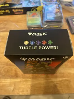 Sealed Teenage Mutant Ninja Turtles Commander Deck Turtle MTG - Image 4